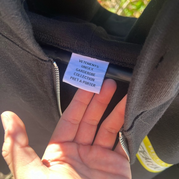 VETEMENTS hello my name is zip up - Picture 5 of 9